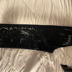 Balenciaga Black Graphic Sweatpants